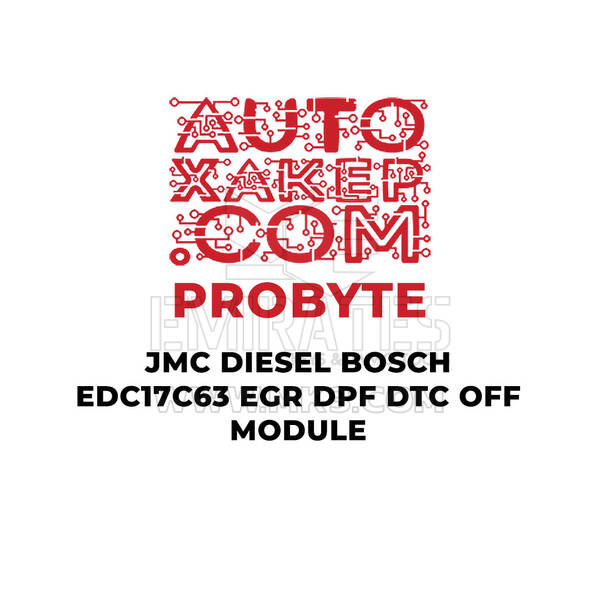 ProByte JMC Dizel Bosch EDC17C63 EGR DPF DTC KAPALI Modülü