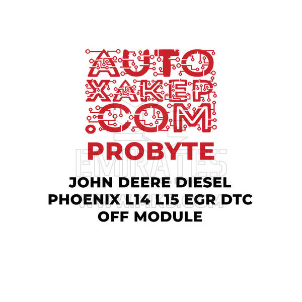 ProByte John Deere Dizel Phoenix L14 L15 EGR DTC KAPALI Modülü