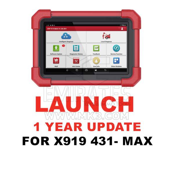 Launch X-431 919 MAX Update 1 year subscription