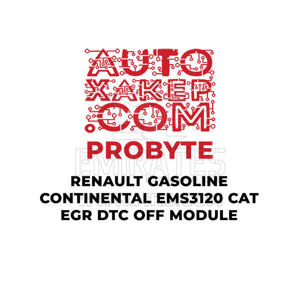 ProByte Renault Benzinli Continental EMS3120 CAT EGR DTC KAPALI Modülü