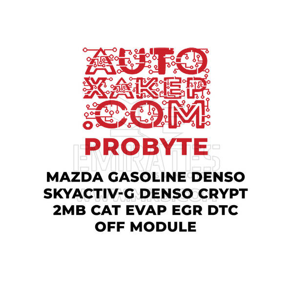 ProByte Mazda Gasoline Denso SKYACTIV-G DENSO CRYPT 2MB CAT EVAP EGR DTC OFF Module