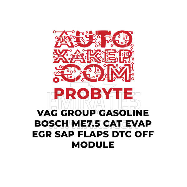 ProByte Vag Group Gasoline Bosch Me7.5 CAT EVAP EGR SAP FLAPS DTC OFF Module