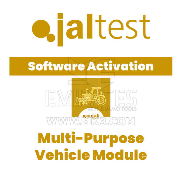Jaltest 29348 Multi-Purpose Vehicle Module - Software (Licence of use)