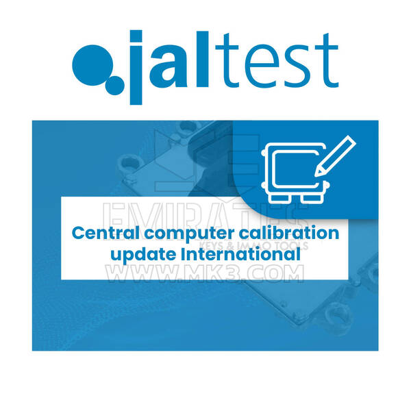 Jaltest JCS - 70810001 Central computer calibration update International