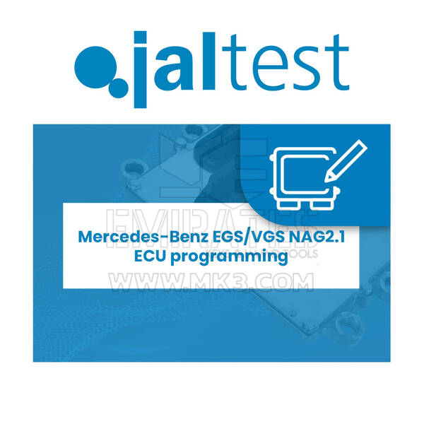 Jaltest JCS - 70810020 Programación de la ECU Mercedes-Benz EGS/VGS NAG2.1
