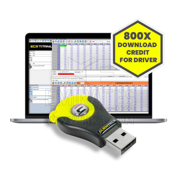 Alientech ECM Titanium - 800x Download Credit for Driver - 149757EC15