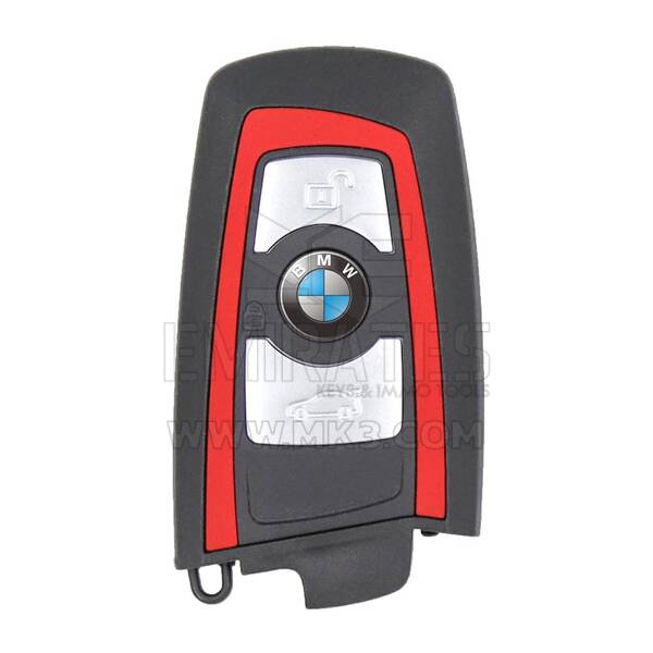 Chiave telecomando intelligente originale BMW FEM a 3 pulsanti 434,63 MHz, colore rosso