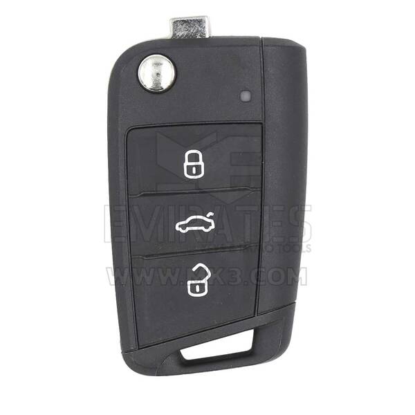 Controle Remoto Original Volkswagen MQB 2014-2019 com 3 Botões, Sem Sensor de Proximidade, 433MHz, 2G6959752AH