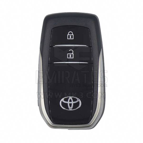 Chave remota inteligente original Toyota Innova com 2 botões, 433,58/434,42 MHz