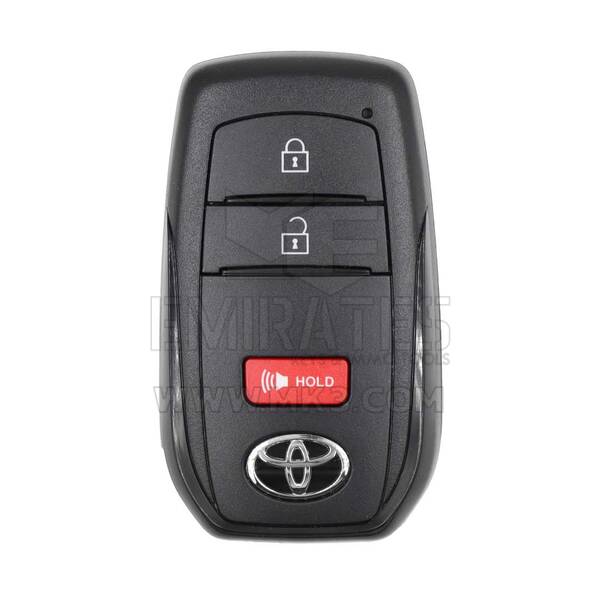 Toyota Corolla Cross 2022-2025 Chave Remota Inteligente Genuína 2+1 Botões 312.11/314.35MHz 8990H-0A010 / 8990H-12560 / 8990H-0A011 / 8990H-12561