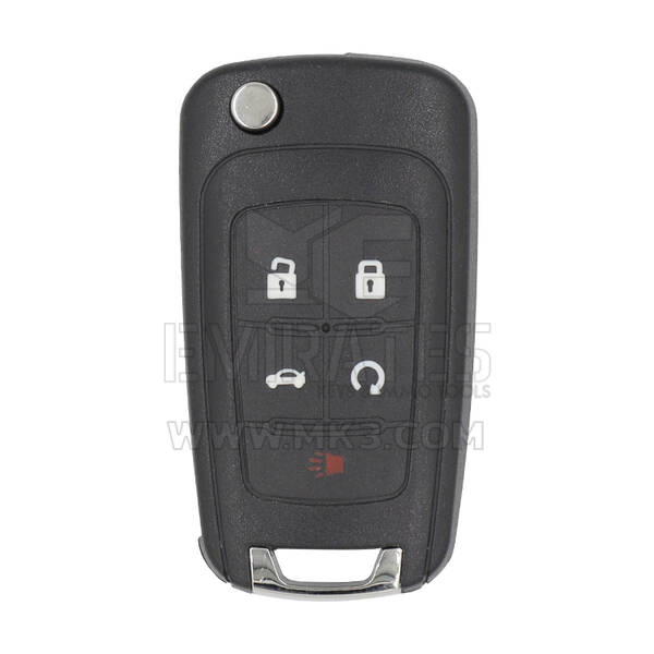 Chevrolet Flip Smart Remote Key 5 Buttons 433Mhz 13531406 / 13506408 / 13531362