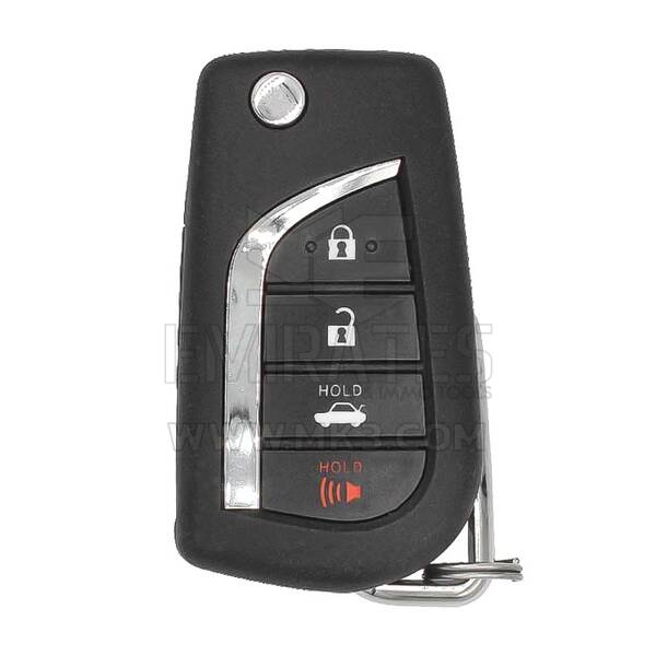 Toyota Camry 2018 Original Flip Remote Key 3+1 Botões 433MHz 89070-33F20 / 89070-33F21