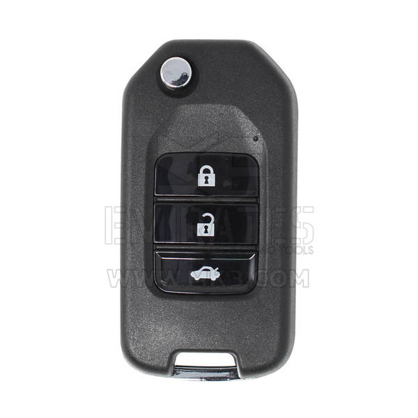 XHORSE VVDI Key Tool VVDI2 Chave remota universal sem fio 3 botões Honda Style XNHO00EN
