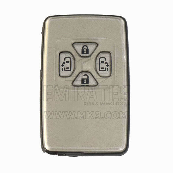 Toyota Smart Key 4 botões porta deslizante 312 MHz PCB 271451-6230