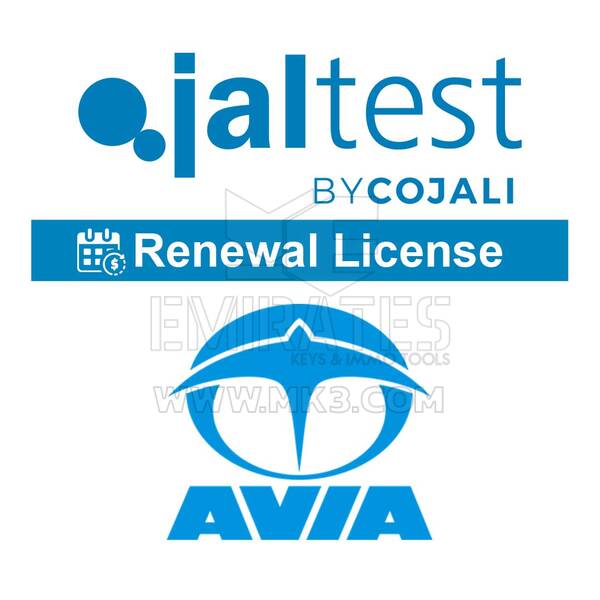 Jaltest - Renouvellement de certaines marques de camions. Licence d'utilisation 29051105 Avia