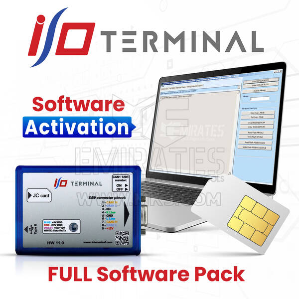 I/O IO Terminal Multi Tool - FULL Software Pack Activation