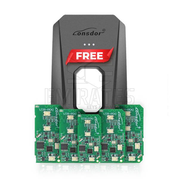 Lonsdor Bluetooth Smart Key Generator for Free + 5 PCs Lonsdor LT20-01J0