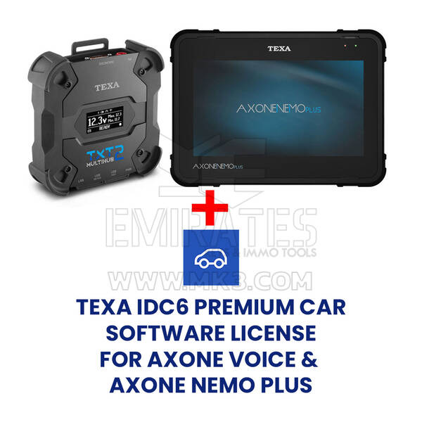 Texa AXONE NEMO PLUS + NAVIGATOR TXT MULTIHUB 2 With Full Car IDC6 license and Texa APP Gift