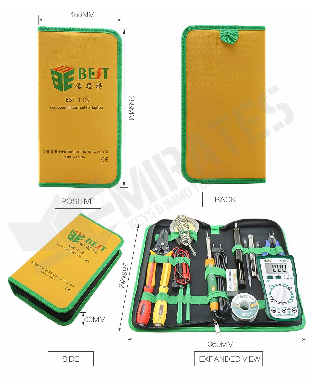 BST 113 product packaging