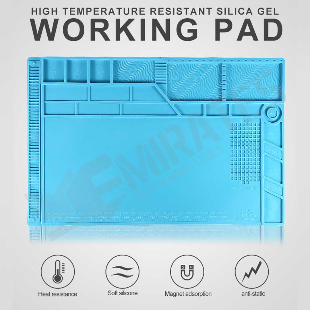 Heat resistance Soft silicone Magnet adsorption anti-static