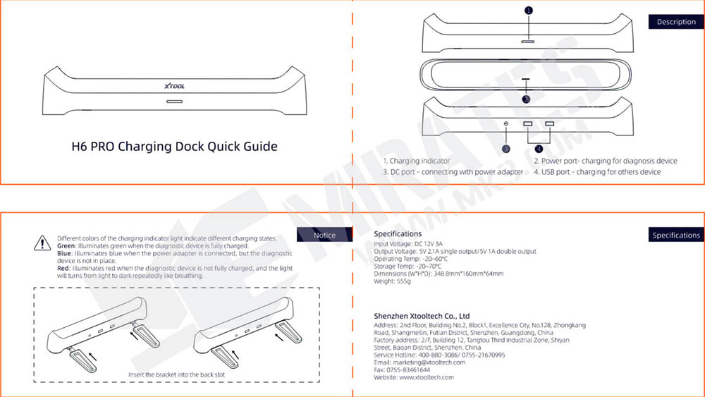 H6 Pro Şarj Yuvası