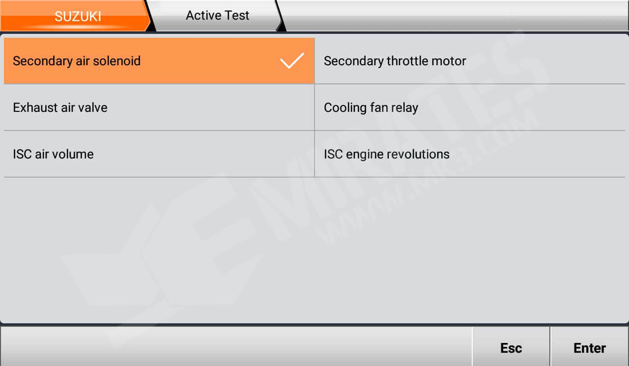 Funzione speciale OBDStar MS80 SUZUKI