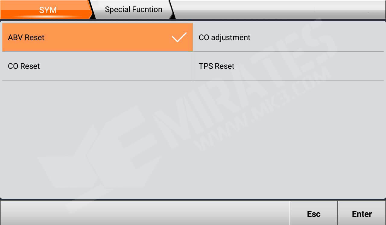 Funzione speciale OBDStar MS80 SIMB