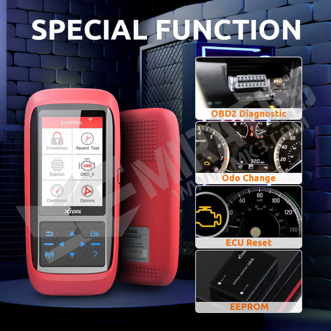 İmmobilizer OBDII Tanılama EEPROM Kilometre Sayacı Ayarı