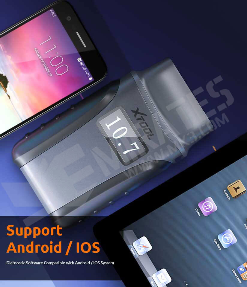 Программное обеспечение Diafnostic, совместимое с системой Android / IOS