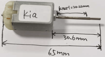 Motor para fechadura Hyundai e Kia