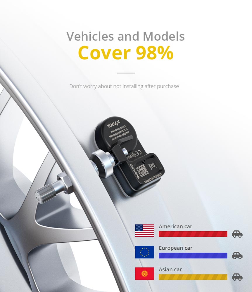 Xtool-TS100-Tire-Pressure-Sensor-vehicles-and-models-cover-98