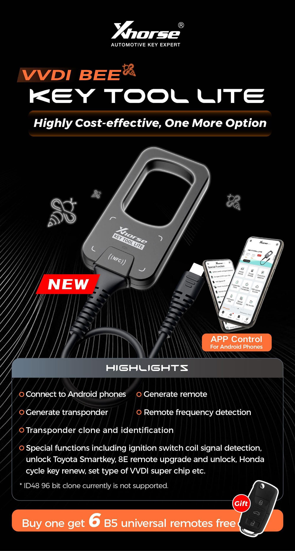 Xhorse VVDI Arı Anahtar Aracı Lite