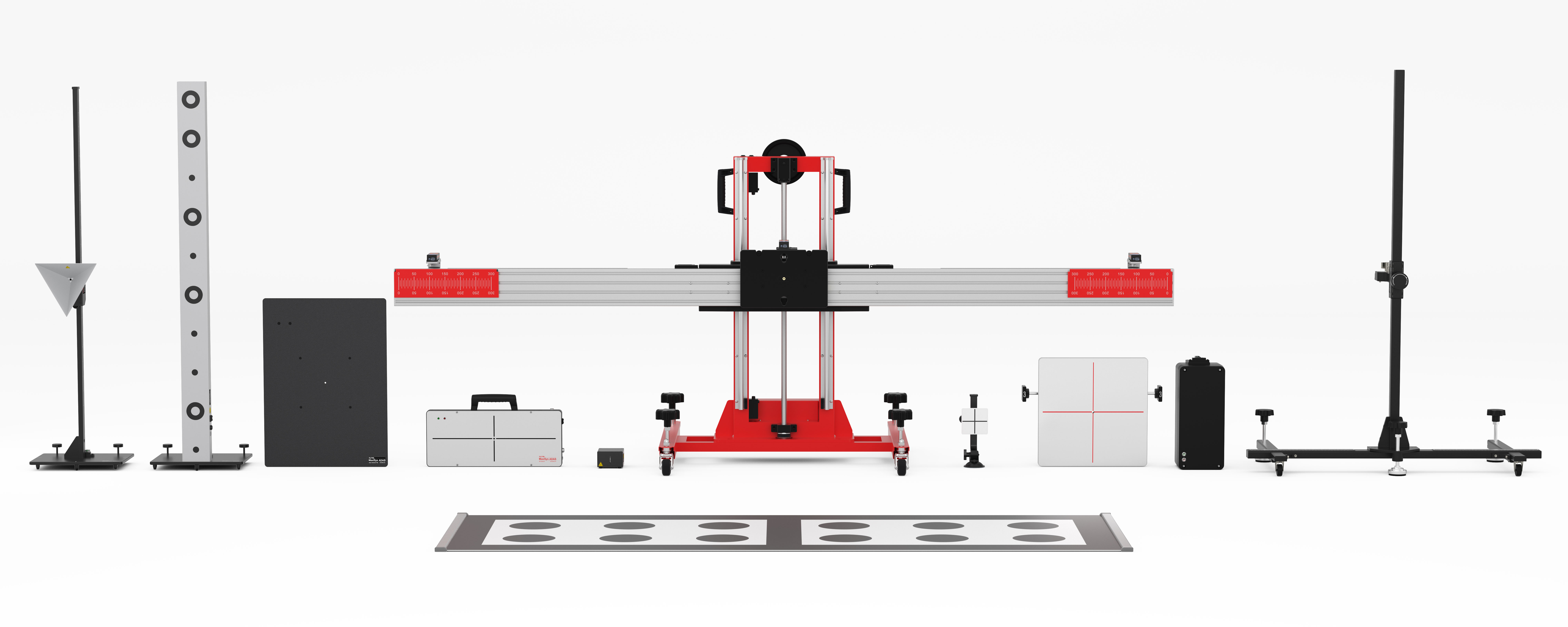 Nuovo Autel MAXISYS ADAS ALL SYSTEMS 2.0T Telaio e strumenti di calibrazione regolabili + Tablet diagnostico MaxiSys MS909 | Chiavi degli Emirati