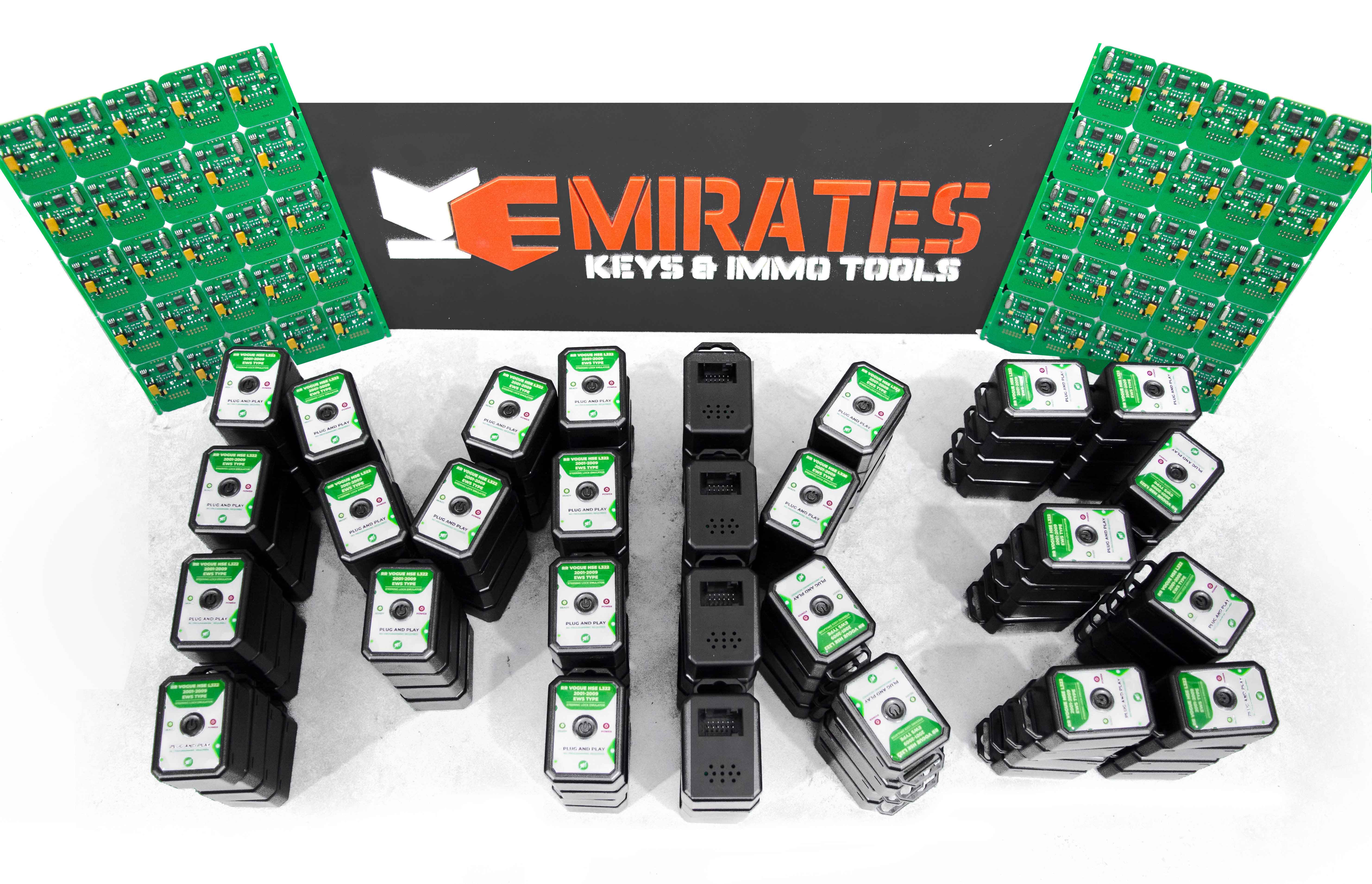 New Range Rover Vogue HSE L322 2001-2009 Steering Lock Emulator Simulator No Programming Required ( Plug and Play ) MK3 Emulators | Emirates Keys