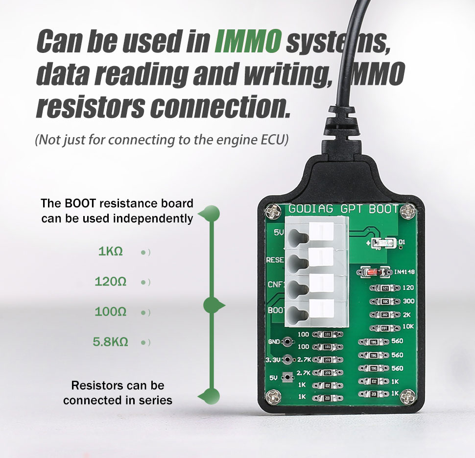 GODIAG ECU GPT Boot Adapter