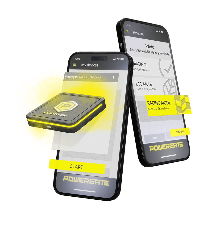 Nuevo Alientech Powergate Car es la nueva generación de programadores de centralitas portátiles para coches y motos, creada para ofrecer a cada conductor una experiencia de conducción personalizada de su vehículo