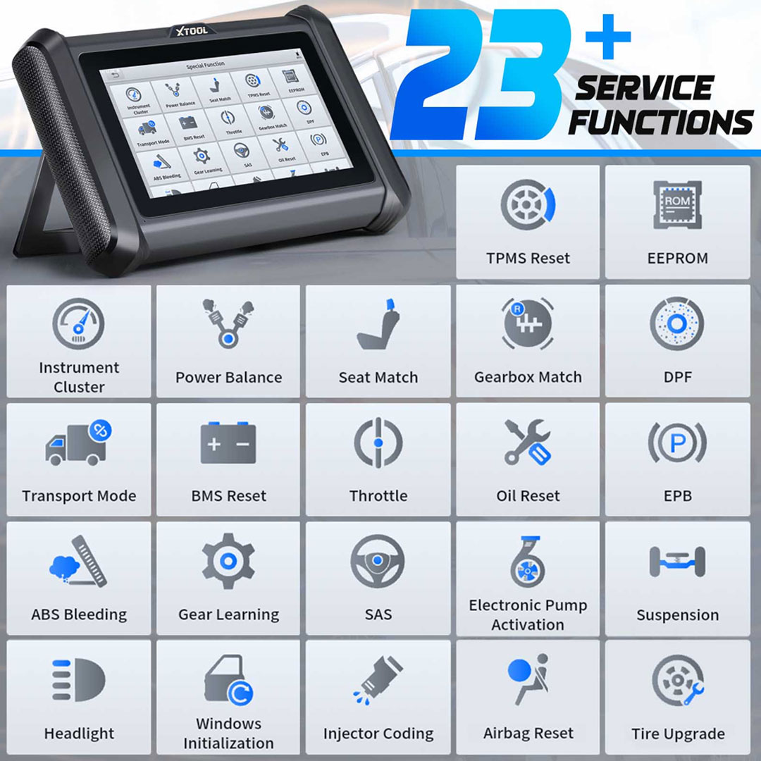 2024 Novo XTOOL X100 PADS Programador de Chaves com CAN FD DOIP Integrado Suporta 23 Funções de Serviço Substitui X100 PAD Atualização de 2 Anos | Chaves Emirates