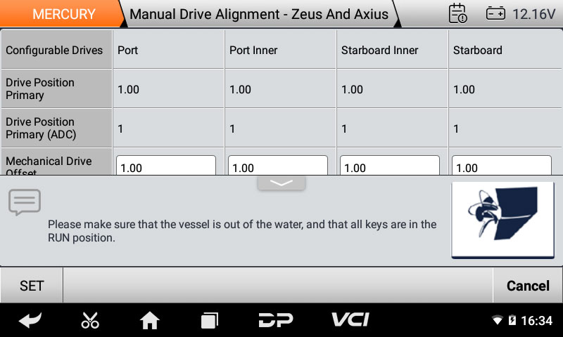 ISCAN MERCURY (MARINE) ISCAN MERCURY (MARINE)