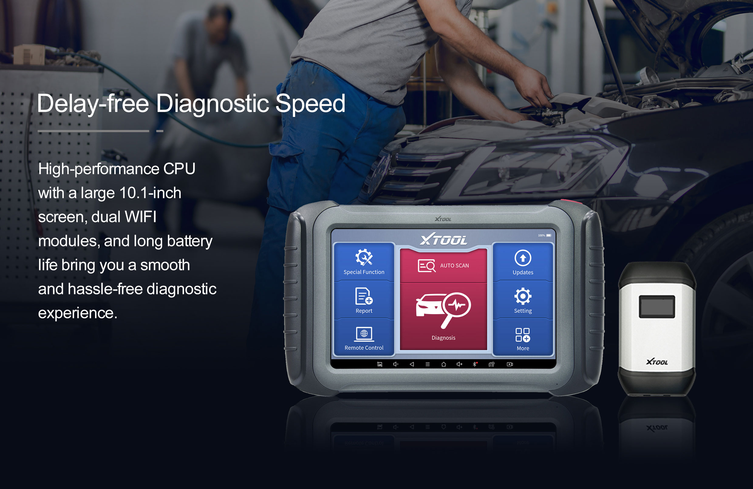 جهاز التشخيص Xtool H6Pro 3 هو نظام تشخيص ذكي للسيارات مصمم للميكانيكيين والكهربائيين ومتاجر إصلاح السيارات | مفاتيح الإمارات