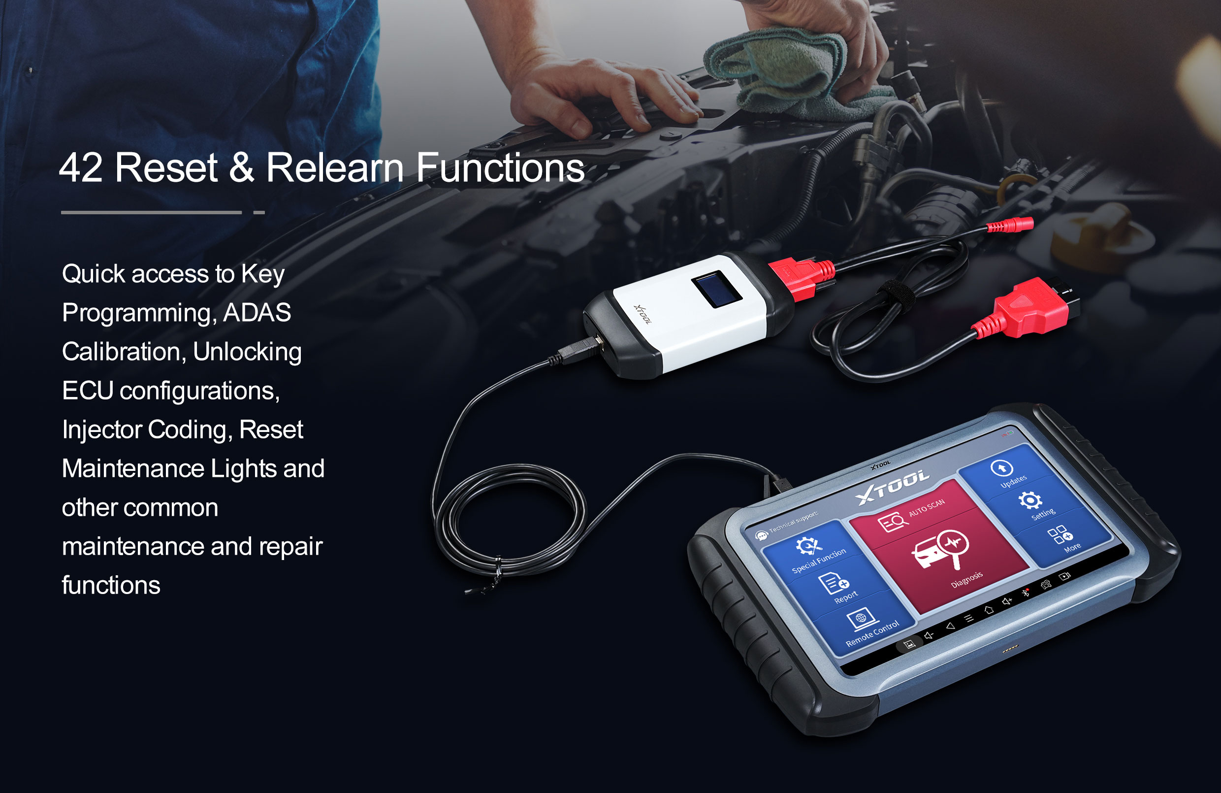 جهاز التشخيص Xtool H6Pro 3 هو نظام تشخيص ذكي للسيارات مصمم للميكانيكيين والكهربائيين ومتاجر إصلاح السيارات | مفاتيح الإمارات