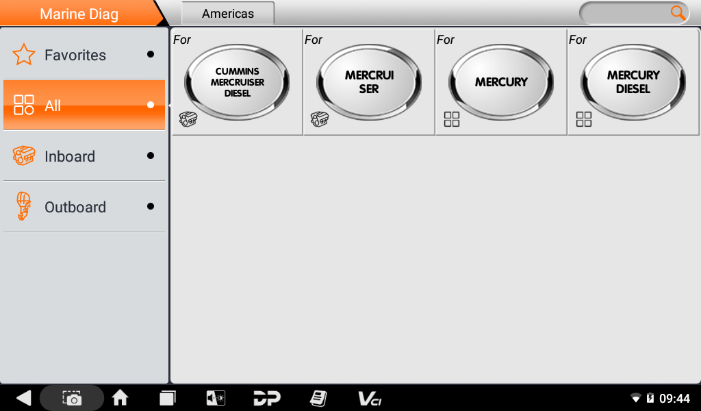 ISCAN PRO MERCRUISER, MERCURY (MARINE) ISCAN PRO MERCRUISER, MERCURY (MARINE)