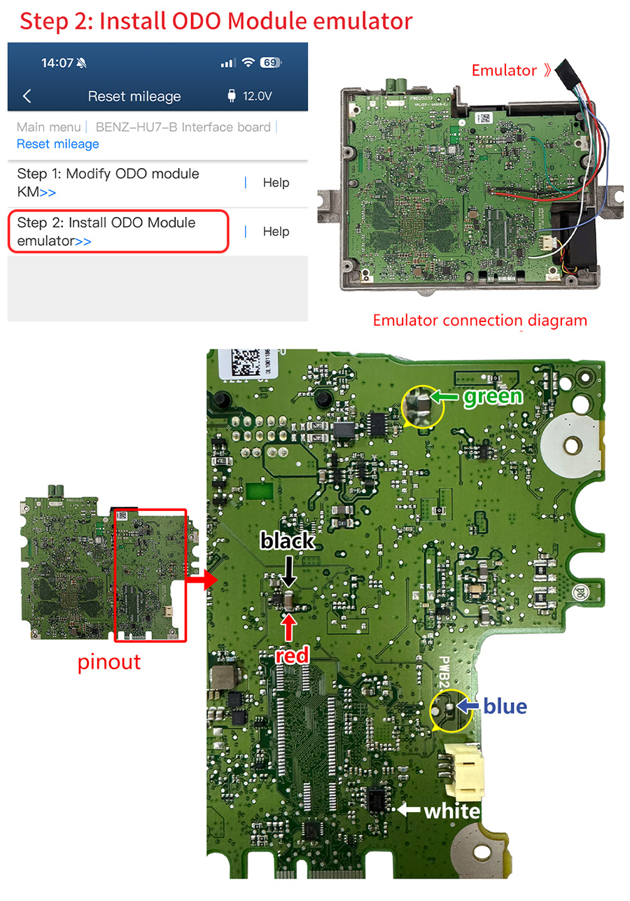 yanhua acdp module 39 install odometer emulator