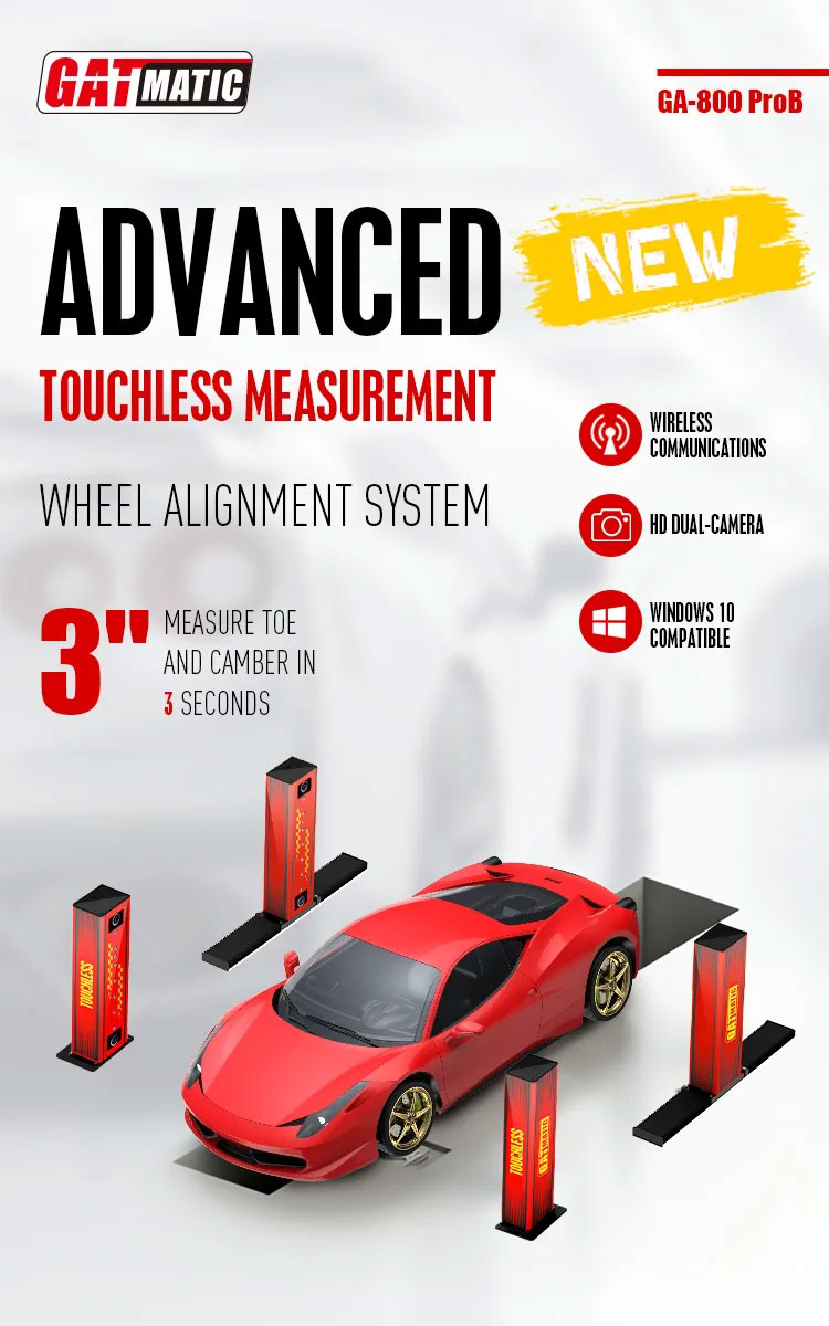 GA800 ProB Temassız tekerlek hizalama cihazı Detay (1)