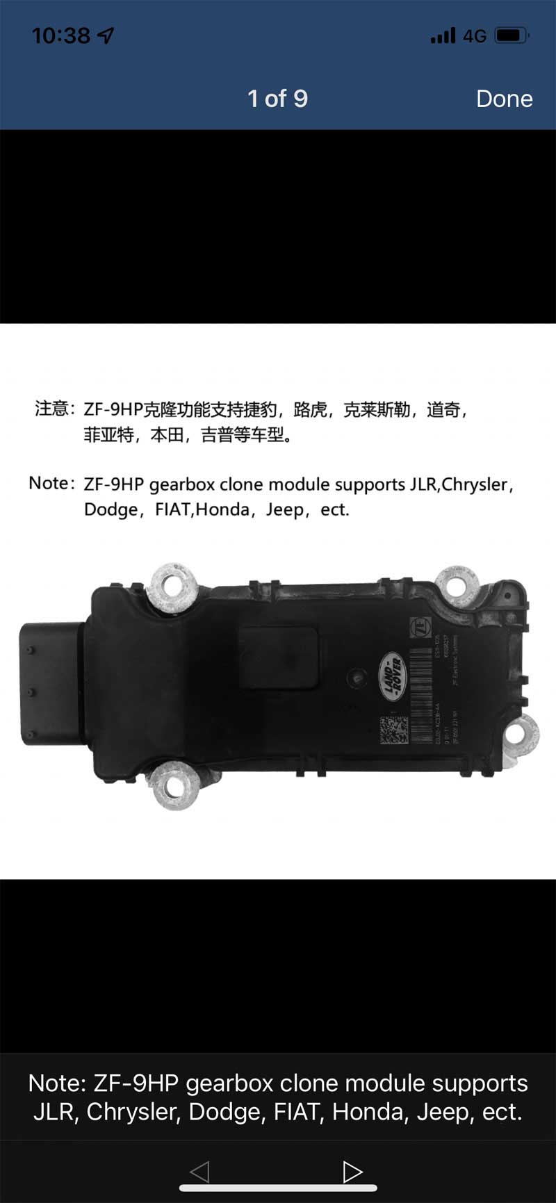 Yanhua Mini ACDP Modülü 28 1 ile Klon ZF-9HP Şanzıman