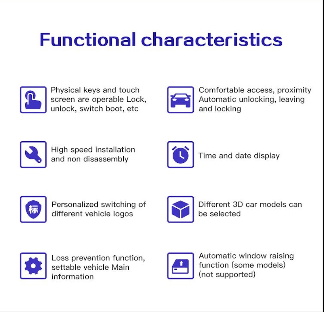 New Aftermarket LCD Universal Modified Smart Key Kit For All Keyless Entry Car Mercedes Benz Classic Style Silver Color | Emirates Keys