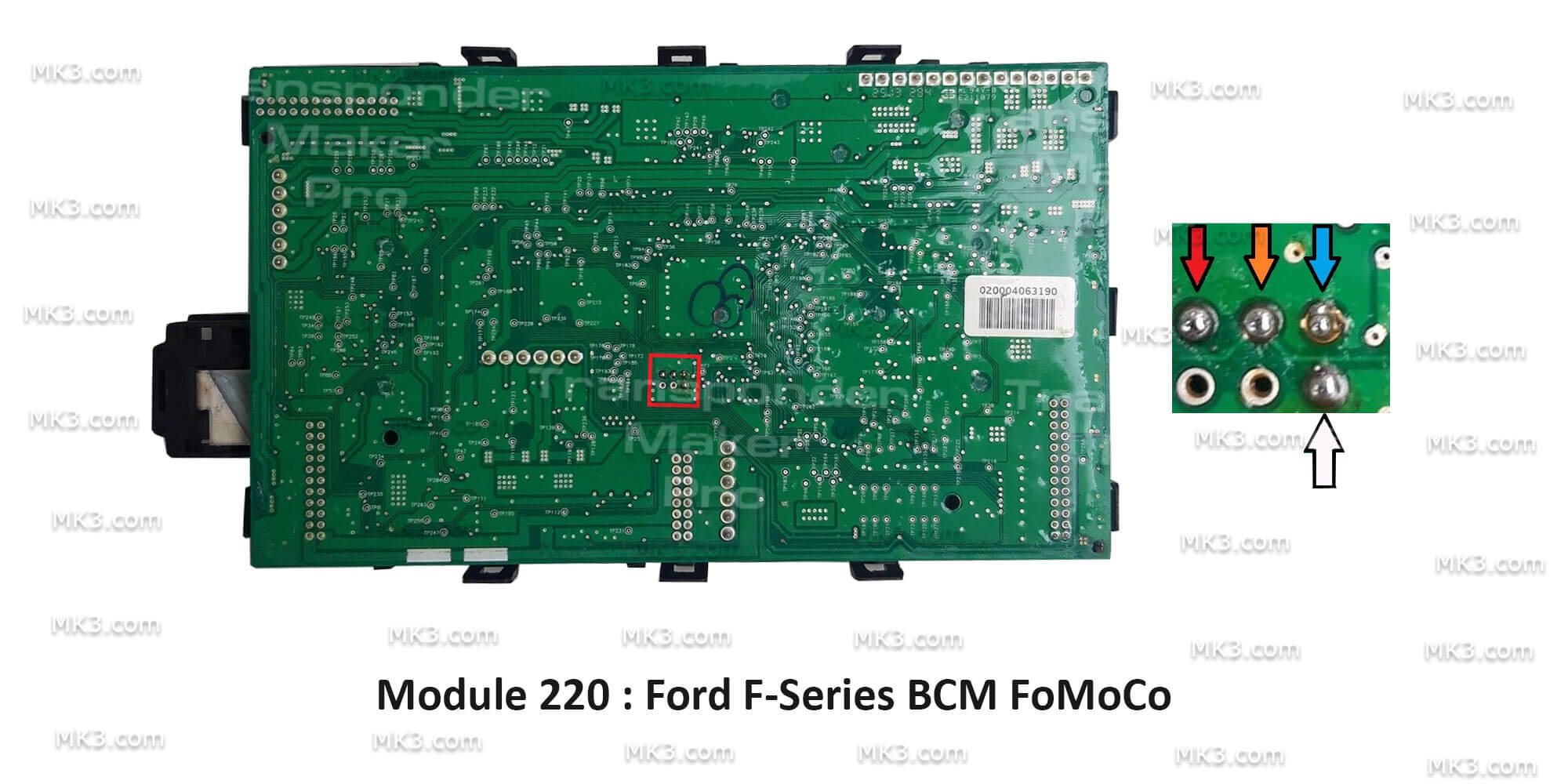 Module 220 Ford TMPro SW Module 220 Ford TMPro SW