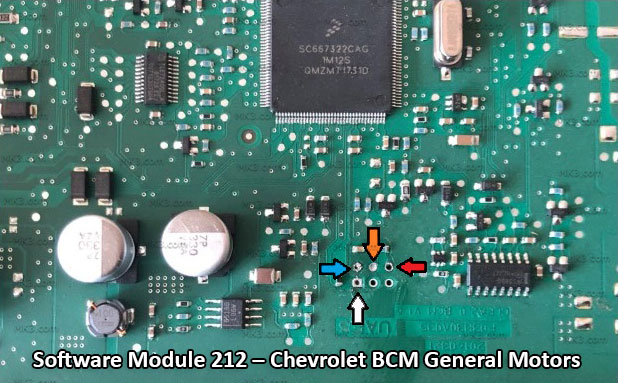 Software module 212 – Chevrolet BCM General Motors Software module 212 – Chevrolet BCM General Motors