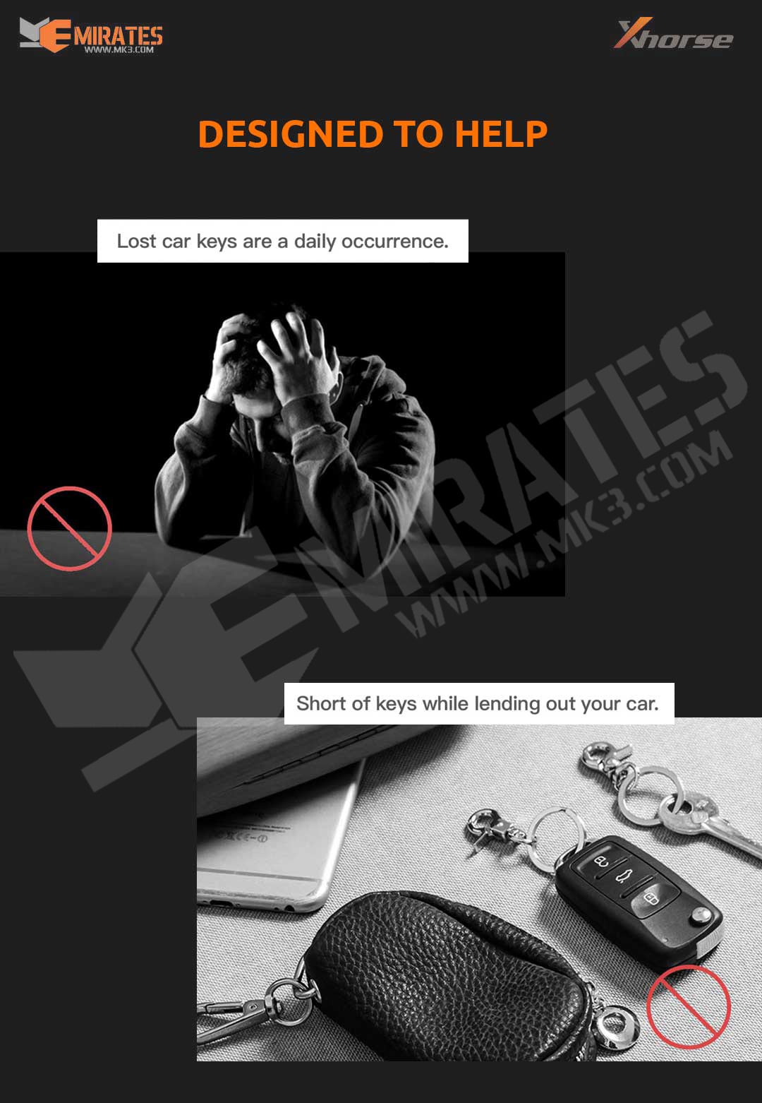 Manque de clés lors du prêt de votre voiture Lost car keys are a daily occurrence